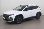 Hyundai Tucson 1.5 t-gdi Black Edition 150 AT, Auto's, Hyundai, Automaat, Gebruikt, 4 cilinders, Overige bekleding
