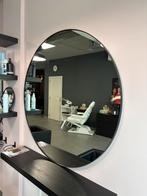 Ronde spiegel 110 cm, Huis en Inrichting, Woonaccessoires | Spiegels, Ophalen, Rond, Zo goed als nieuw, 100 tot 125 cm
