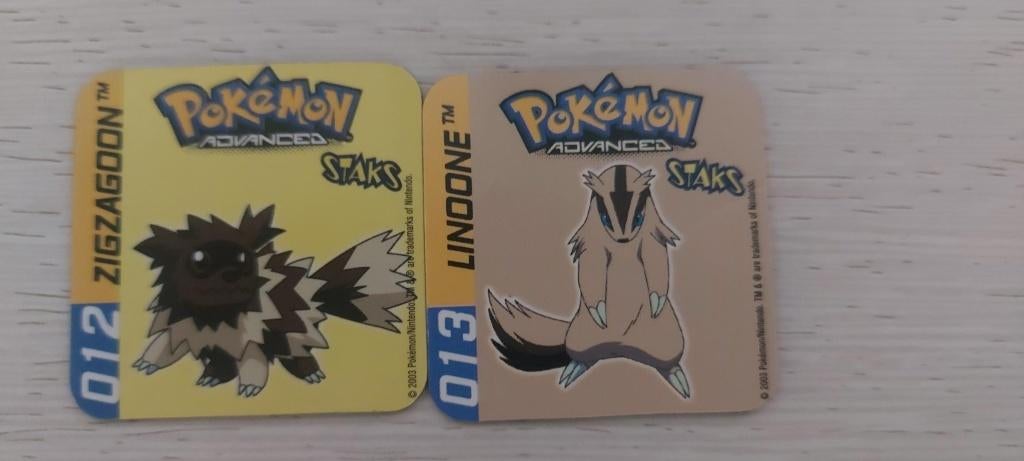 magneten speelgoed pokemon panini Zigzagoone Linoone, Ophalen of Verzenden, Nieuw
