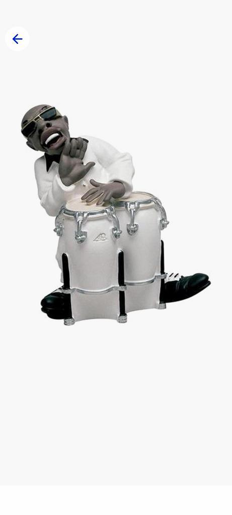 Recherché : joueur de conga Antartidee, Collections, Statues & Figurines, Comme neuf, Humain, Enlèvement ou Envoi