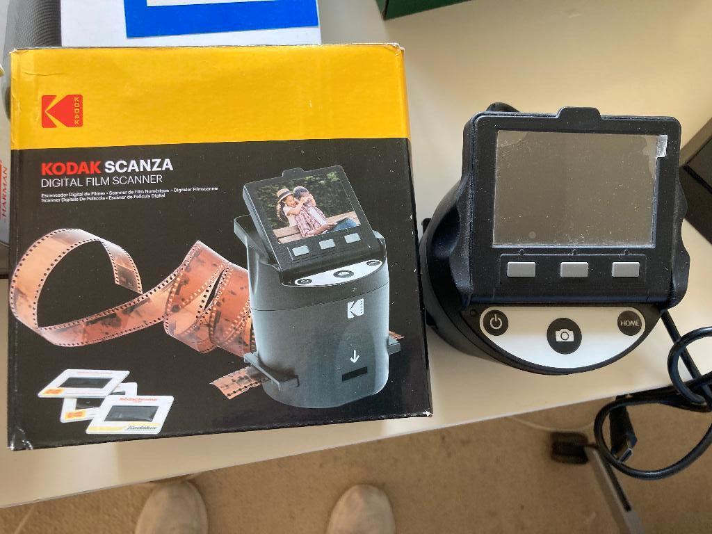 Scanner de films et diapositives Kodak SCANZA, TV, Hi-fi & Vidéo, Appareils photo numériques, Comme neuf, Kodak, Enlèvement