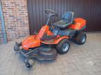 husqvarna rider r18 frontmaaier 17.5 pk goede staat, Tuin en Terras, Zitmaaiers, Ophalen, Elektrische starter, Zo goed als nieuw