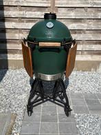 Big Green Egg Large + IntEGGrated Nest + Handler + zijtafels, Enlèvement, Comme neuf
