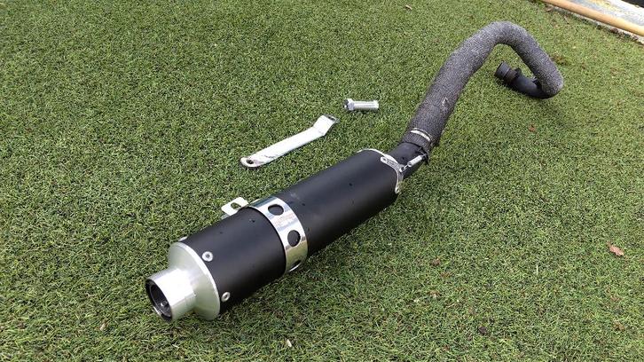 Dax NHRC sport uitlaat, Fietsen en Brommers, Brommeronderdelen | Algemeen, Zo goed als nieuw, Uitlaat, Ophalen