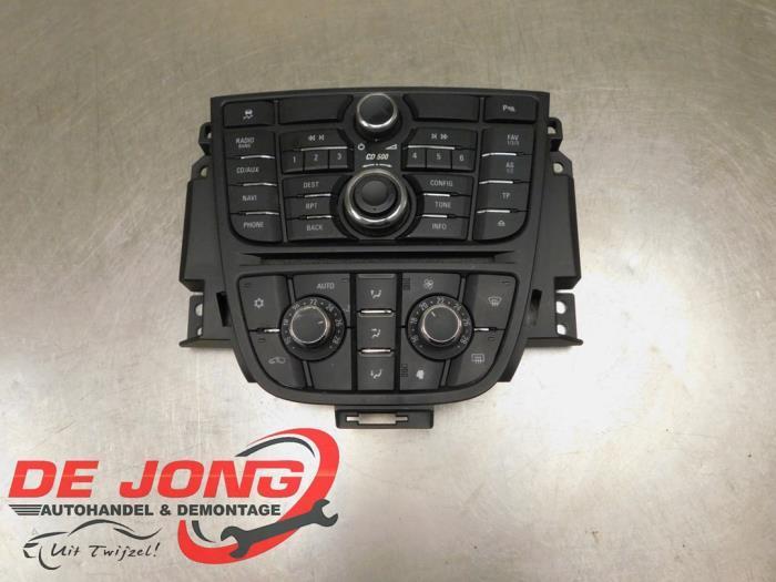 Panneau commande radio d'un Opel Astra, Autos : Pièces & Accessoires, Tableau de bord & Interrupteurs, Opel, Utilisé, 3 mois de garantie
