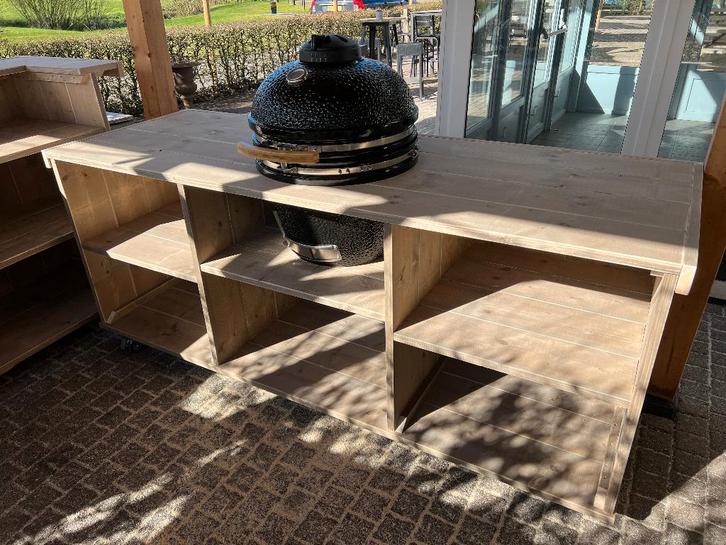 Unieke kwaliteit buitenkeuken van steigerhout of douglashout, Tuin en Terras, Buitenkeukens, Nieuw, Ophalen