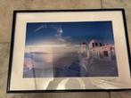 ingelijste afbeelding Santorini Griekenland, Antiek en Kunst, Kunst | Schilderijen | Modern, Ophalen