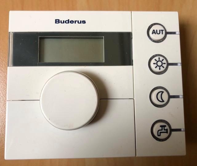THERMOSTAT BUDERUS RC25 EMS (CV/eau chaude) : 30 euros, Bricolage & Construction, Thermostats, Comme neuf, Enlèvement ou Envoi