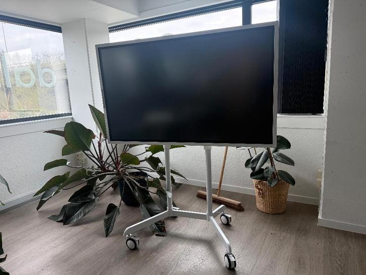 Samsung Flip Pro 65" interactief (WM65B) + mobiele standaard, Computers en Software, Monitoren, Nieuw, DisplayPort, HDMI, Touchscreen