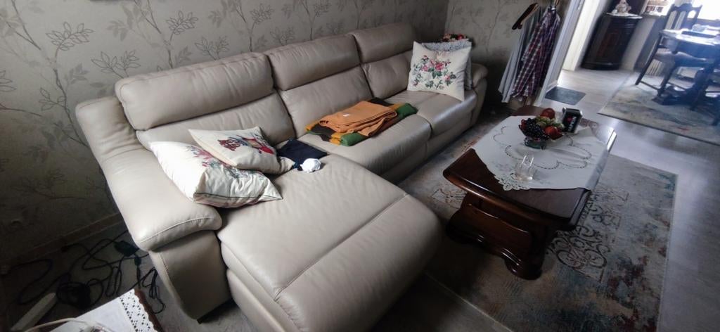 Lederen salon, Enlèvement