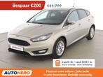 Ford Focus 1.0 EcoBoost Cool&Connect (bj 2018), Auto's, Stof, Gebruikt, Zwart, 5 deurs