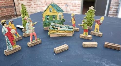 figurines publicitaires Sidol vintage en carton, Collections, Enlèvement ou Envoi