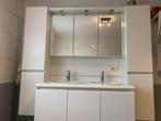 Badkamer meubel met 2 lavabo s, Huis en Inrichting, Ophalen, 150 tot 200 cm, 150 tot 200 cm, 50 tot 75 cm