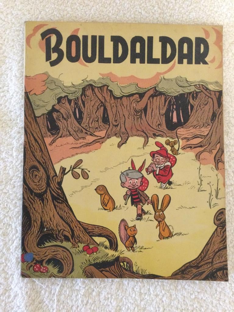 antiek frans stripboek Boudaldar 1951 par Sirius, Eén stripboek, Ophalen of Verzenden, Zo goed als nieuw