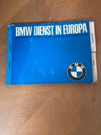 BMW Europa, Ophalen of Verzenden
