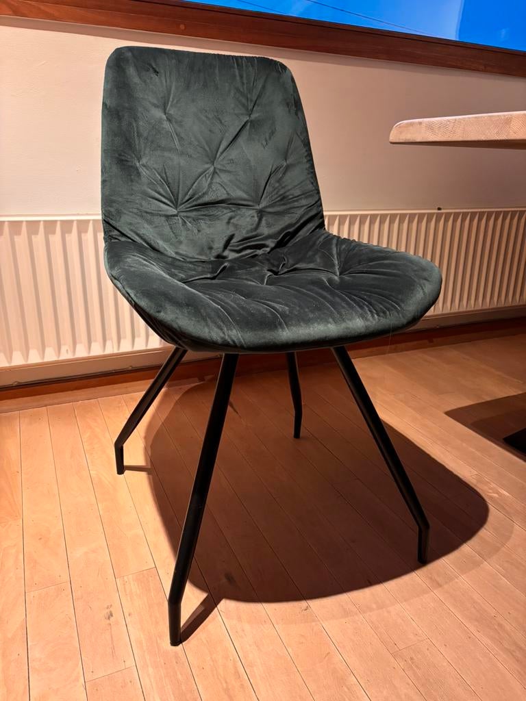 6 eetkamerstoelen, Huis en Inrichting, Stoelen, Ophalen, Zo goed als nieuw