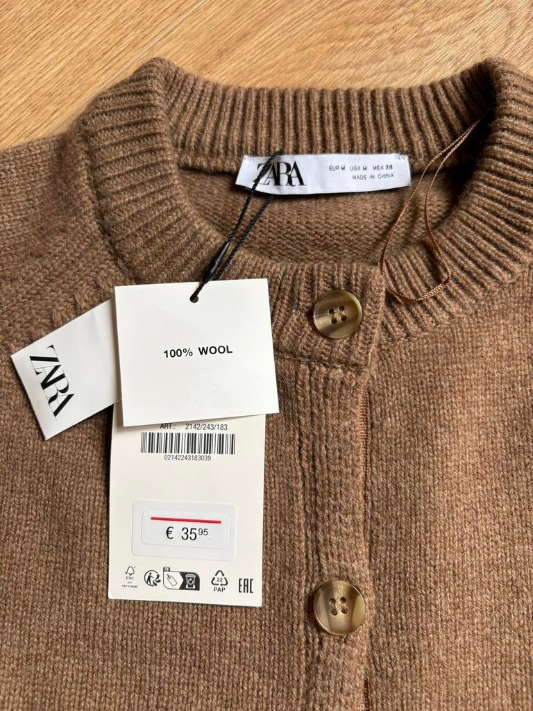 Zara cardigan NEW with pricetag, Kleding | Dames, Overige Dameskleding, Ophalen of Verzenden, Nieuw