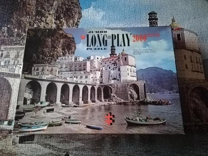 Puzzel jumbo long play 2000 stukjes, Hobby & Loisirs créatifs, Sport cérébral & Puzzles, Utilisé, Puzzle, Plus de 1 500 pièces