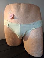 Lkcht groene geribde heren slip, Kleding | Heren, Verzenden, Slip