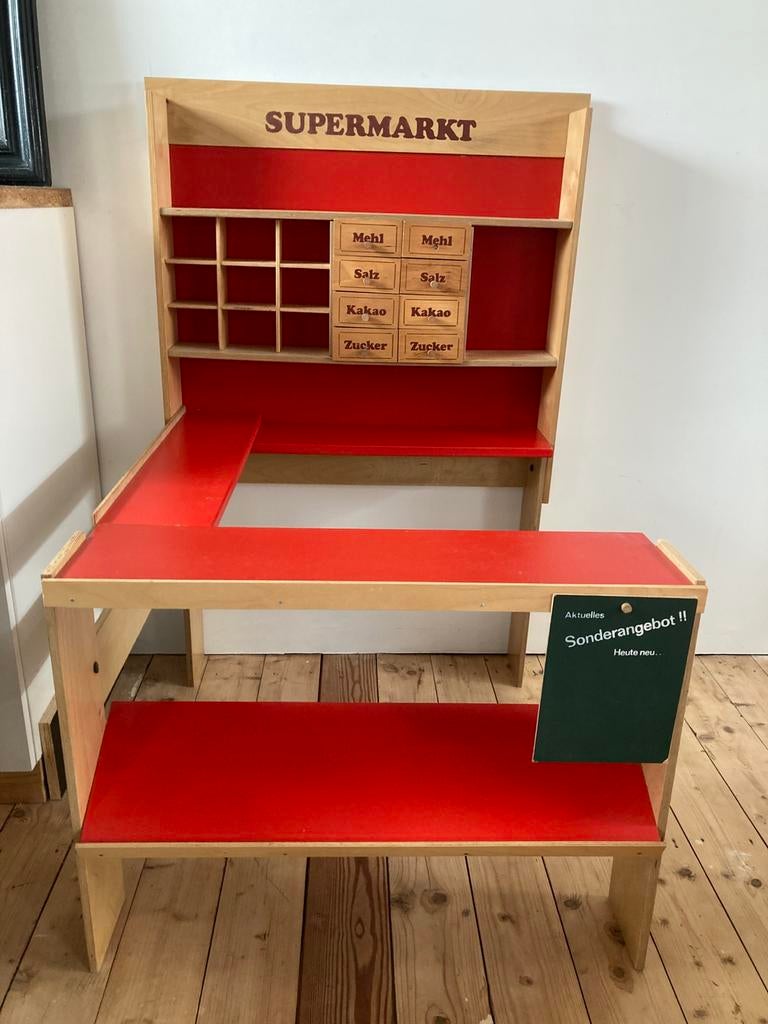 Speelgoedwinkeltje eind jaren 80, Kinderen en Baby's, Ophalen, Gebruikt, Hout