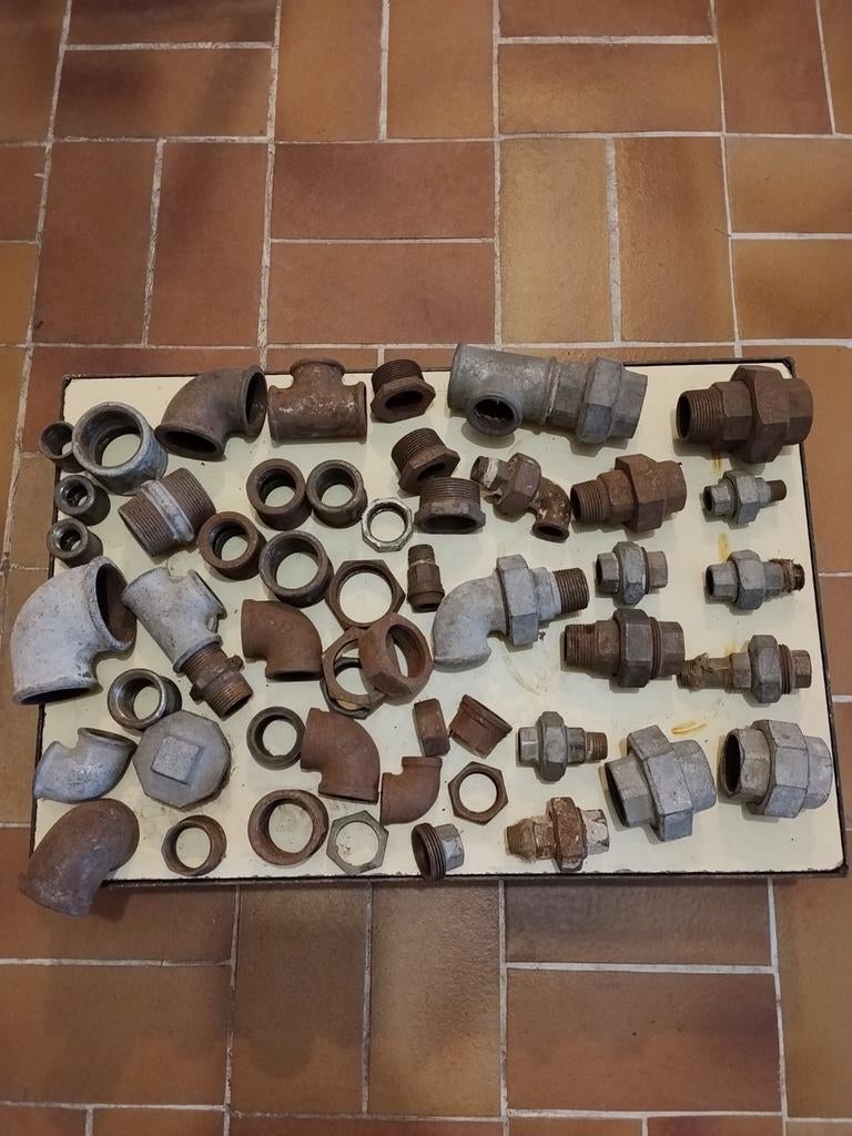 Accessoires tuyaux galva, Bricolage & Construction, Tuyaux & Évacuations, Enlèvement