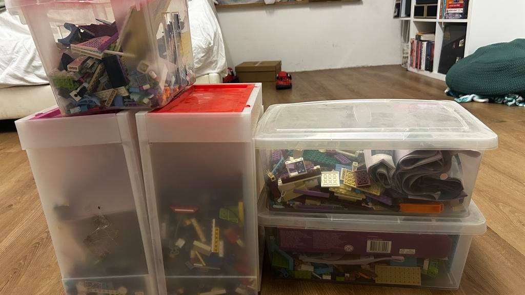 5 dozen vol met lego, Kinderen en Baby's, Speelgoed | Duplo en Lego, Lego, Ophalen of Verzenden
