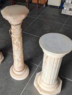 2 belles colonnes en marbre, Enlèvement