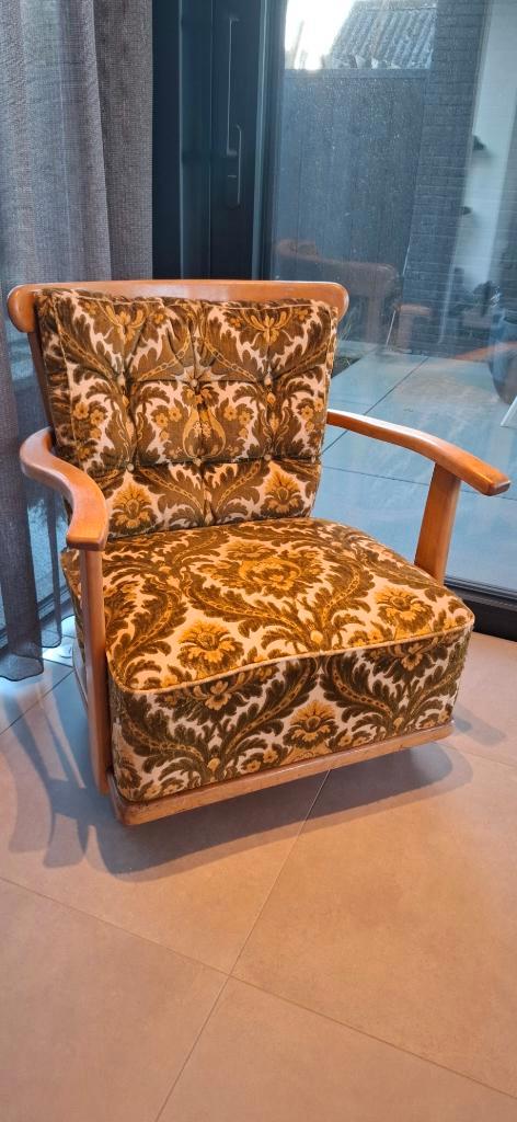 Retro zeteltje, Antiek en Kunst, Antiek | Meubels | Stoelen en Sofa's, Ophalen