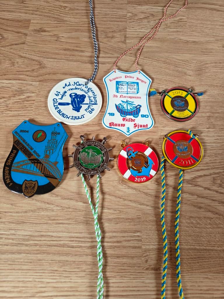 Carnaval medailles, Ophalen of Verzenden