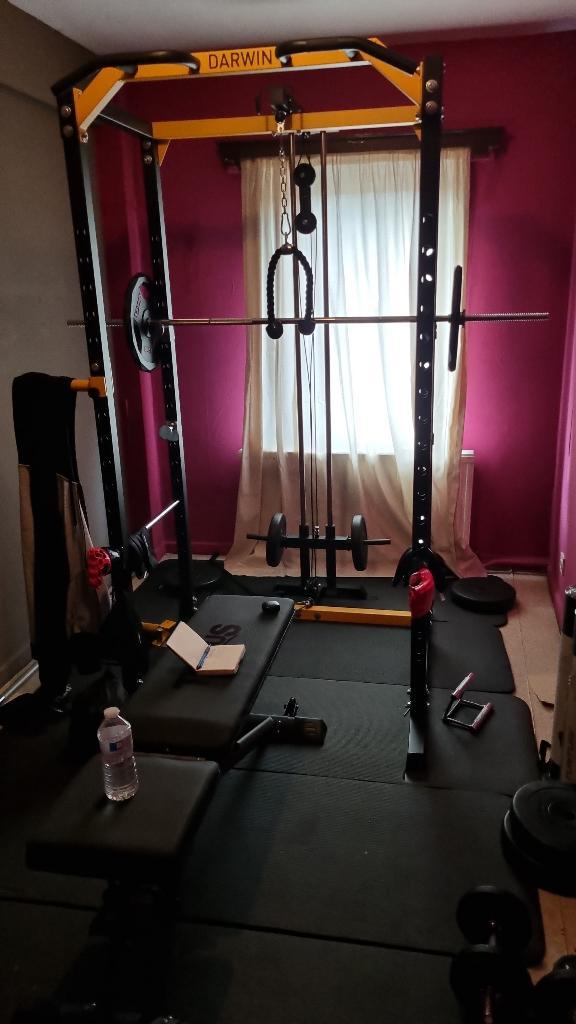 Power Rack, Sport en Fitness, Fitnessmaterialen, Zo goed als nieuw, Overige typen, Benen, Borst, Buik, Rug, Ophalen