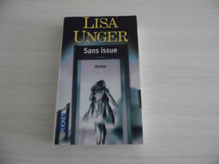 SANS ISSUE      LISA  UNGER, Boeken, Thrillers, Zo goed als nieuw, Amerika, Ophalen of Verzenden