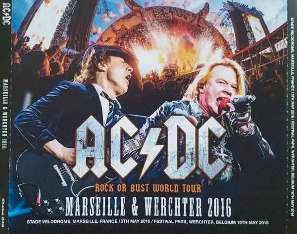 4 cd's - AC/DC — Marseille en Werchter 2016, Cd's en Dvd's, Cd's | Rock, Nieuw in verpakking, Rock-'n-Roll, Verzenden