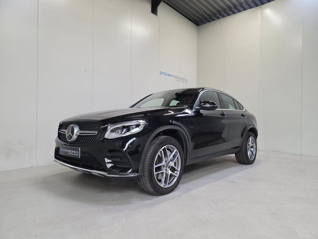 Mercedes-Benz GLC 350 eHybrid 4Matic - GPS - Airco -  Topst, Auto's, 0 min, 0 kg, Zwart, SUV of Terreinwagen
