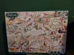 falcon de luxe vogels op prentkaarten 1000 stuks, Hobby & Loisirs créatifs, Sport cérébral & Puzzles, Enlèvement ou Envoi, 500 à 1500 pièces