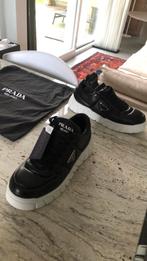 PRADA baskets en cuir, Enlèvement ou Envoi, Neuf, Noir, Baskets