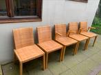 5 rotan/rieten stoelen IKEA ‘99, Huis en Inrichting, Stoelen, Ophalen