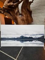 Schilderij van berglandschap — moderne deco-canvasprint, Ophalen, Zo goed als nieuw, Print