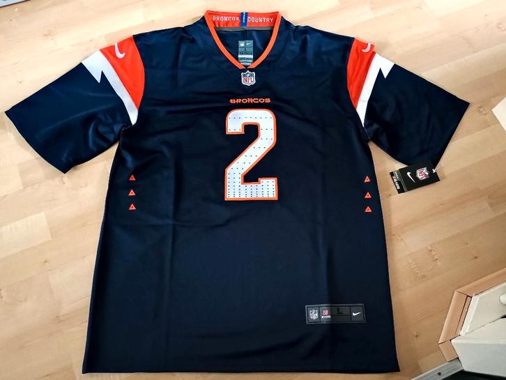 Denver Broncos Jersey Surtain II maat: L, Kleding | Heren, Sportkleding, Nieuw, Overige typen, Maat 52/54 (L), Blauw, Ophalen of Verzenden