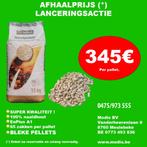 LANCERINGSACTIE HOUTPELLETS, Tuin en Terras, Brandhout, 6 m³ of meer, Ophalen, Overige houtsoorten
