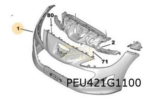 Peugeot RCZ (-1/13) voorbumper (te spuiten) Origineel! 7401V, Auto-onderdelen, Carrosserie, Bumper, Peugeot, Voor, Nieuw, Ophalen of Verzenden