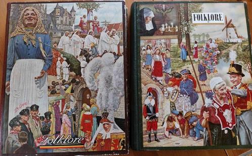 2 parties Folklore Belge Néerlandais 1949/1950 complètes !, Livres, Livres d'images & Albums d'images, Utilisé, Enlèvement ou Envoi