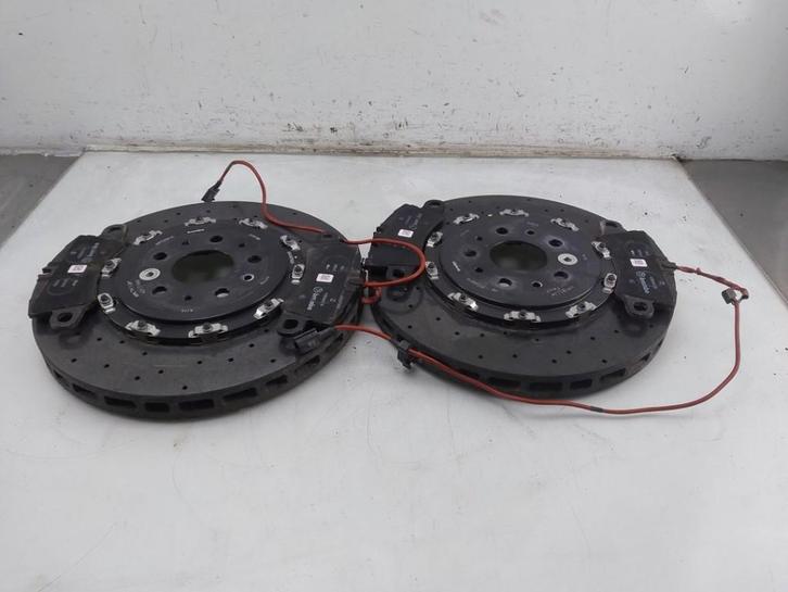 REMSCHIJFSET ACHTER (|SA962262|319166|49T25910|16T34810|179B, Auto-onderdelen, Remmen en Aandrijving, Ferrari, Gebruikt