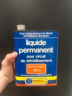 Bidon ancien liquide olieblik olie blik oil  huile peugeot, Enlèvement ou Envoi, Comme neuf