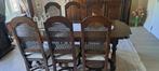 Volledige eetkamer copy antiek, Huis en Inrichting, Ophalen, Zo goed als nieuw, Klassiek, 4 tot 6 stoelen