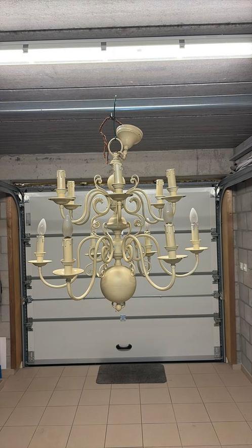 Kroonluchter, Huis en Inrichting, Lampen | Kroonluchters, Gebruikt, Metaal, Ophalen