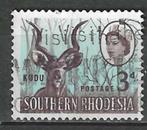 Zuid-Rhodesie 1964 - Yvert 96 - Kudu antiloop (ST), Postzegels en Munten, Postzegels | Afrika, Overige landen, Verzenden, Gestempeld