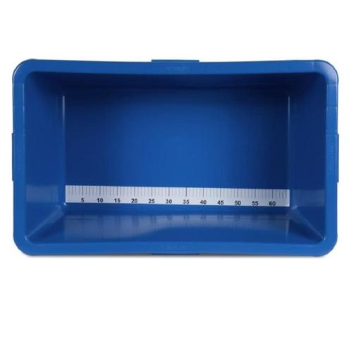 Blauwe meetbak met meetlint, Tuin en Terras, Vijver-toebehoren, Nieuw, Overige typen, Ophalen