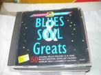 2 CD S - BLUES SOUL GREATS  - 50 HITS, Cd's en Dvd's, Cd's | Verzamelalbums, Jazz en Blues, Ophalen of Verzenden, Zo goed als nieuw