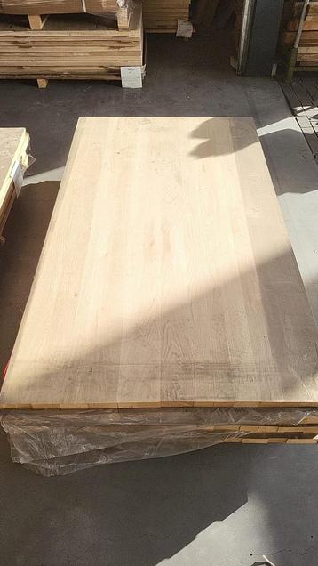 Eiken tafel bladen te koop. 4 cm dikte. 220/300 x120 cm beschikbaar voor biedingen