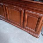 Dressoir massief hout met verborgen schuiven, Huis en Inrichting, Kasten | Dressoirs, Ophalen